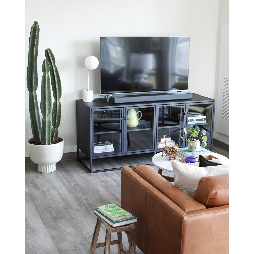 Minimalistisk globbordslampa - Elegant bordslampa med stång