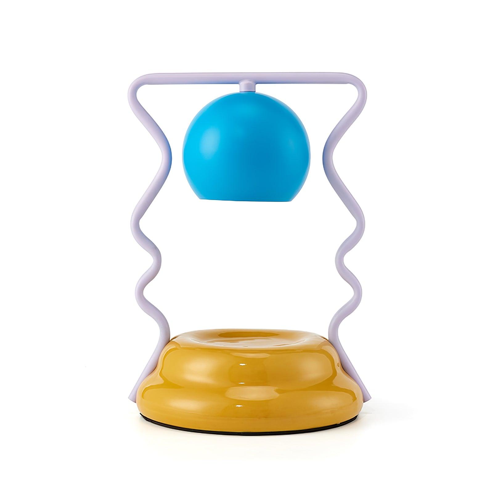 S-formad modern lampa - Dekorativ bords- och sänglampa