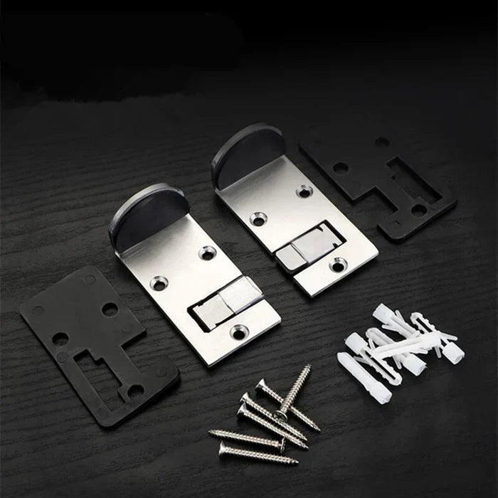 Kraftigt dörrstopp i rostfritt stål – Halkfritt vägg- och golvskydd för hemmet