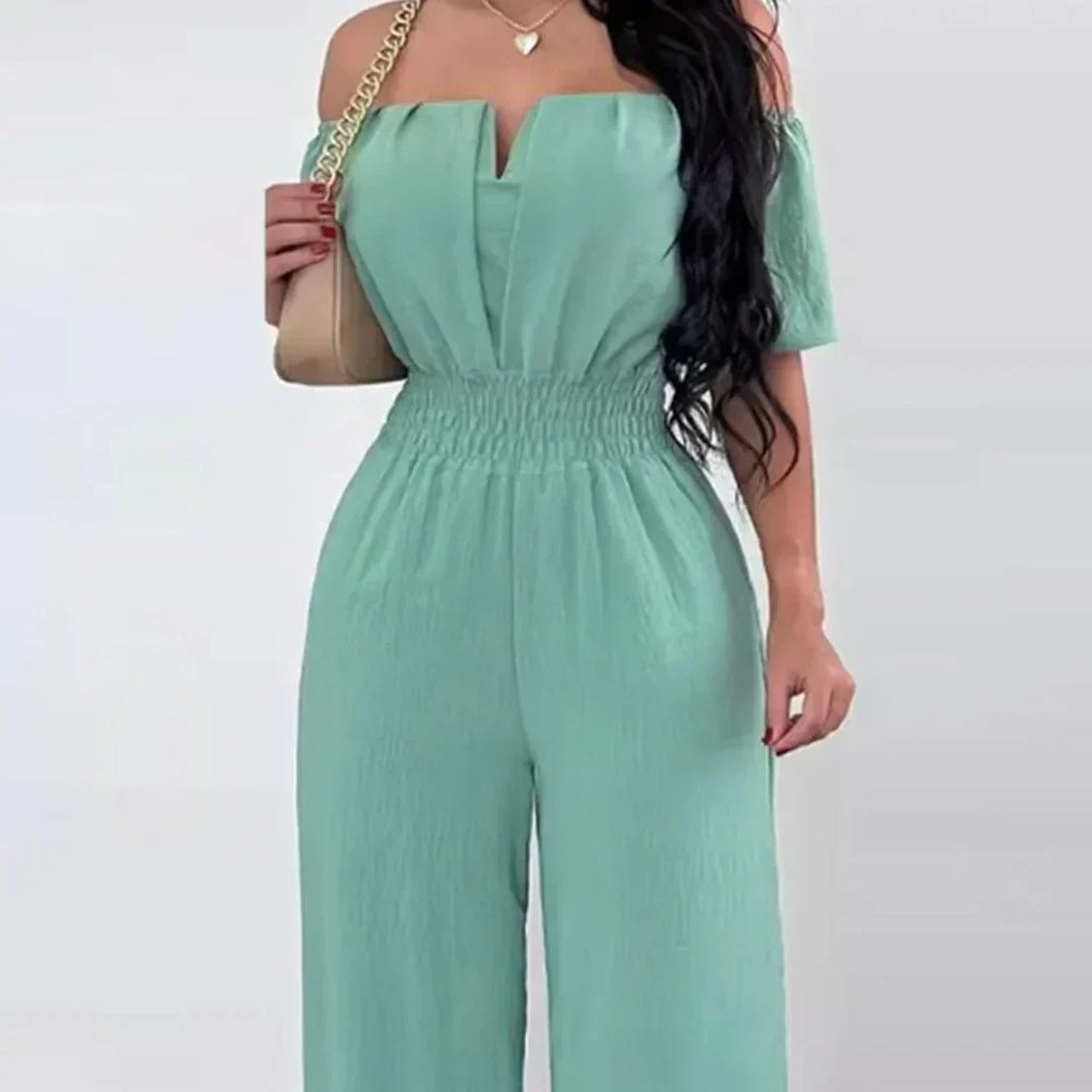 Smickrande jumpsuit för kvinnor – elegant helklädsel med modern skräddarsydd passform