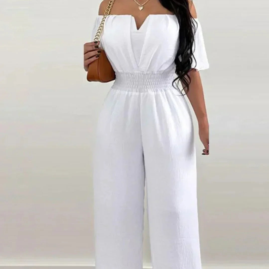 Smickrande jumpsuit för kvinnor – elegant helklädsel med modern skräddarsydd passform