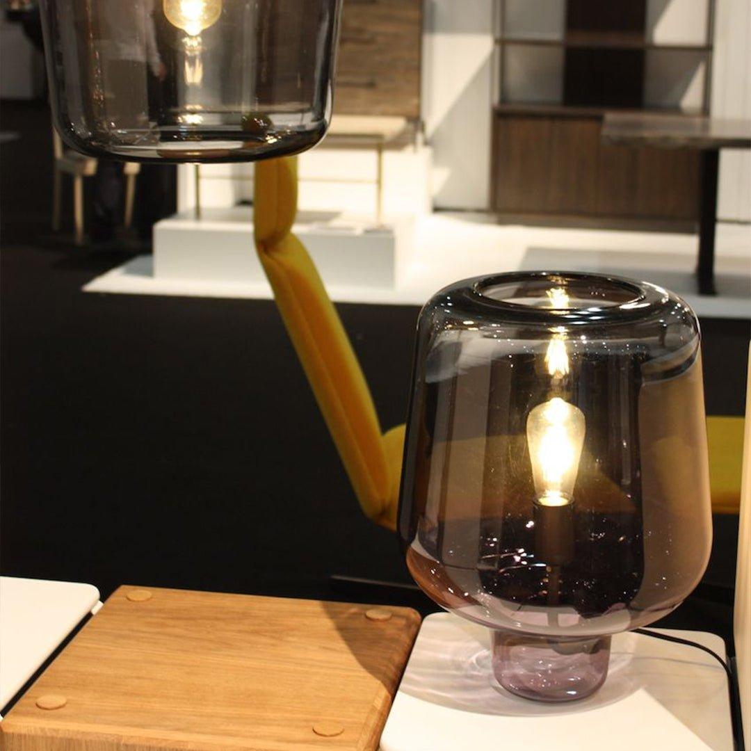 Modern, klar bordslampa – Premium bordsbelysningsinredning