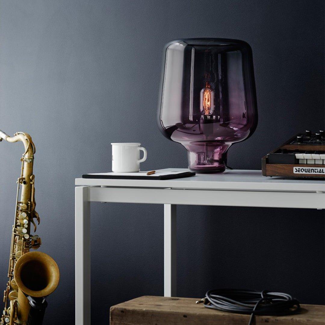 Modern, klar bordslampa – Premium bordsbelysningsinredning