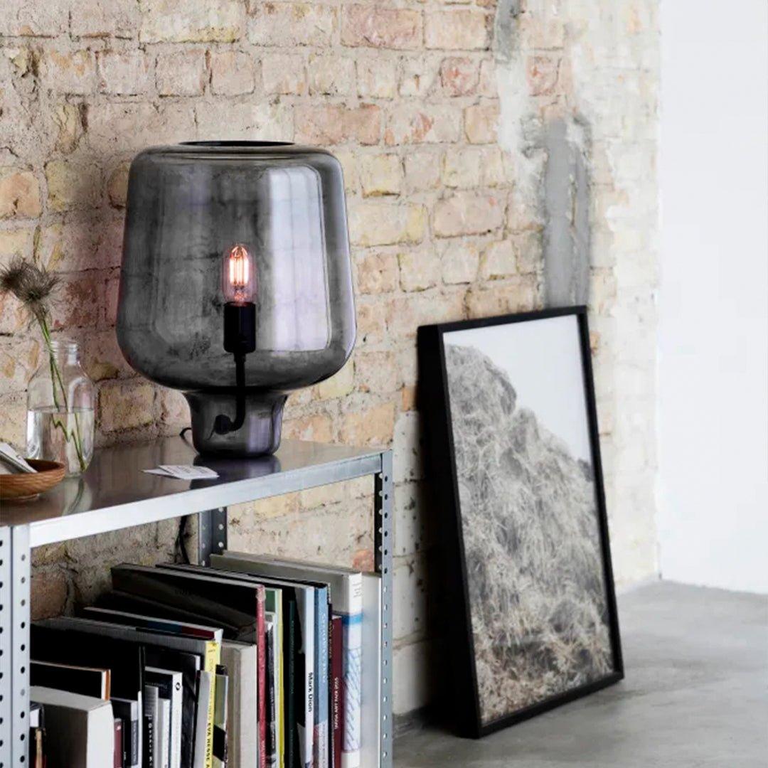 Modern, klar bordslampa – Premium bordsbelysningsinredning