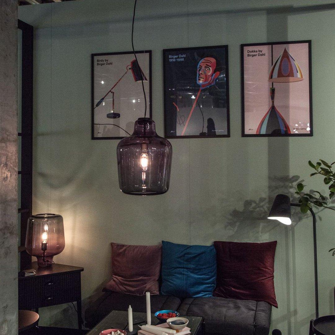 Modern, klar bordslampa – Premium bordsbelysningsinredning