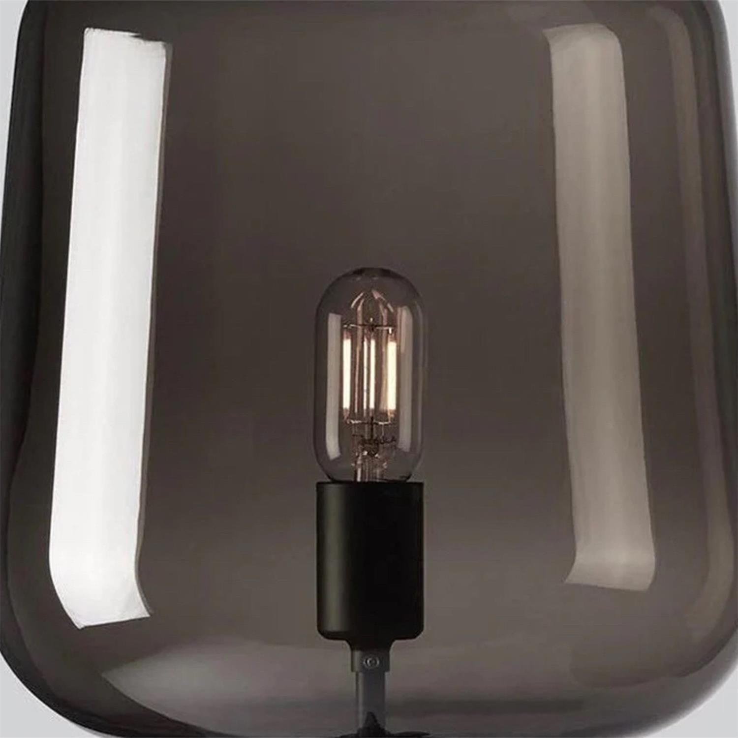 Modern, klar bordslampa – Premium bordsbelysningsinredning