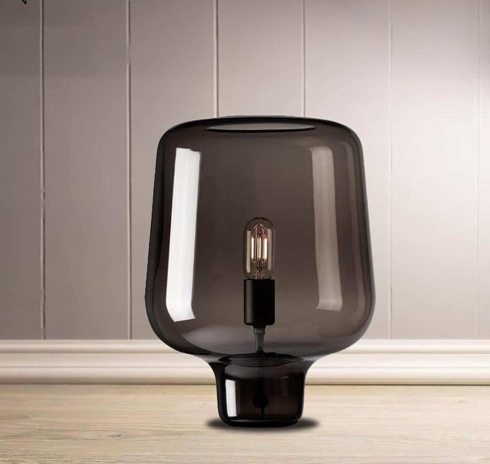 Modern, klar bordslampa – Premium bordsbelysningsinredning