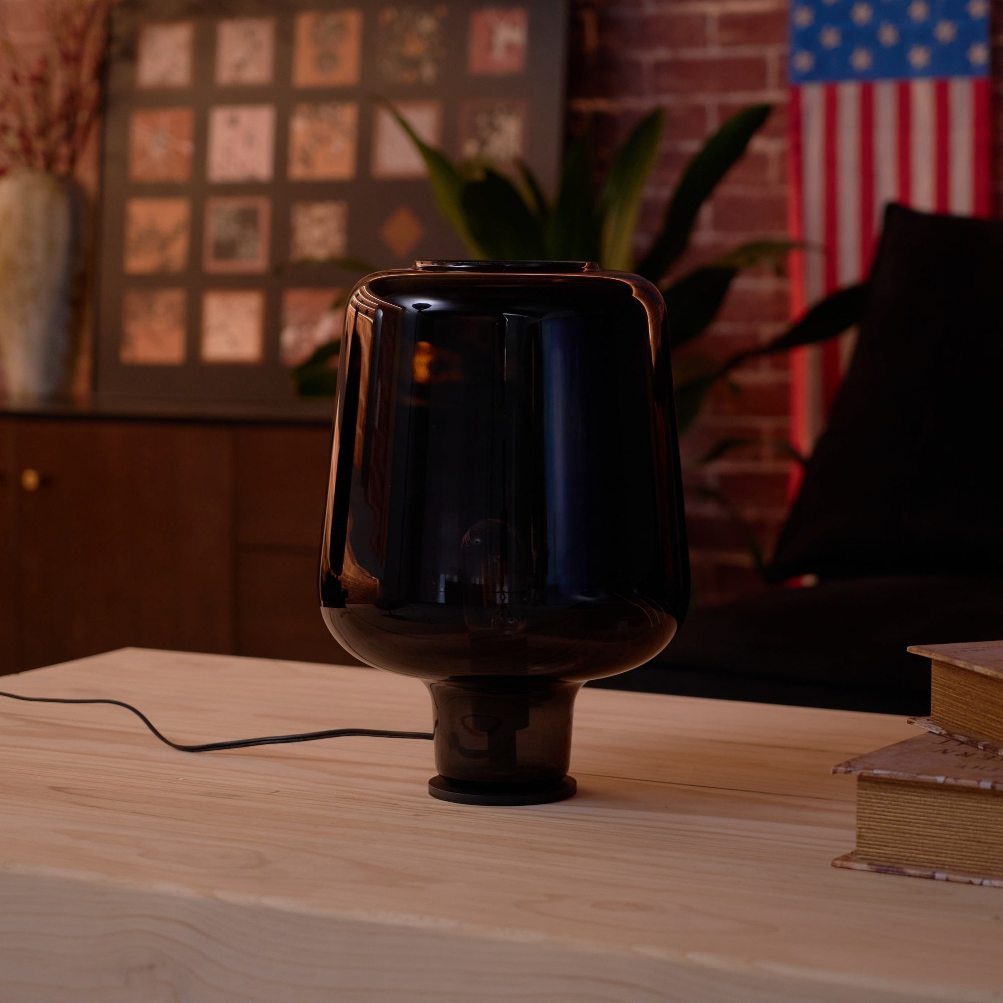 Modern, klar bordslampa – Premium bordsbelysningsinredning