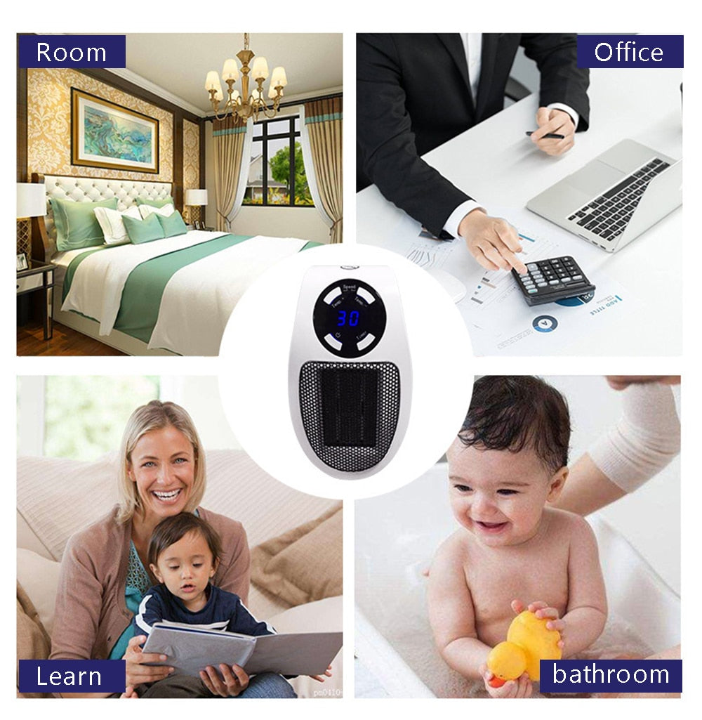 Mini elektrisk värmare – Energibesparande värme för små rum och mysiga utrymmen