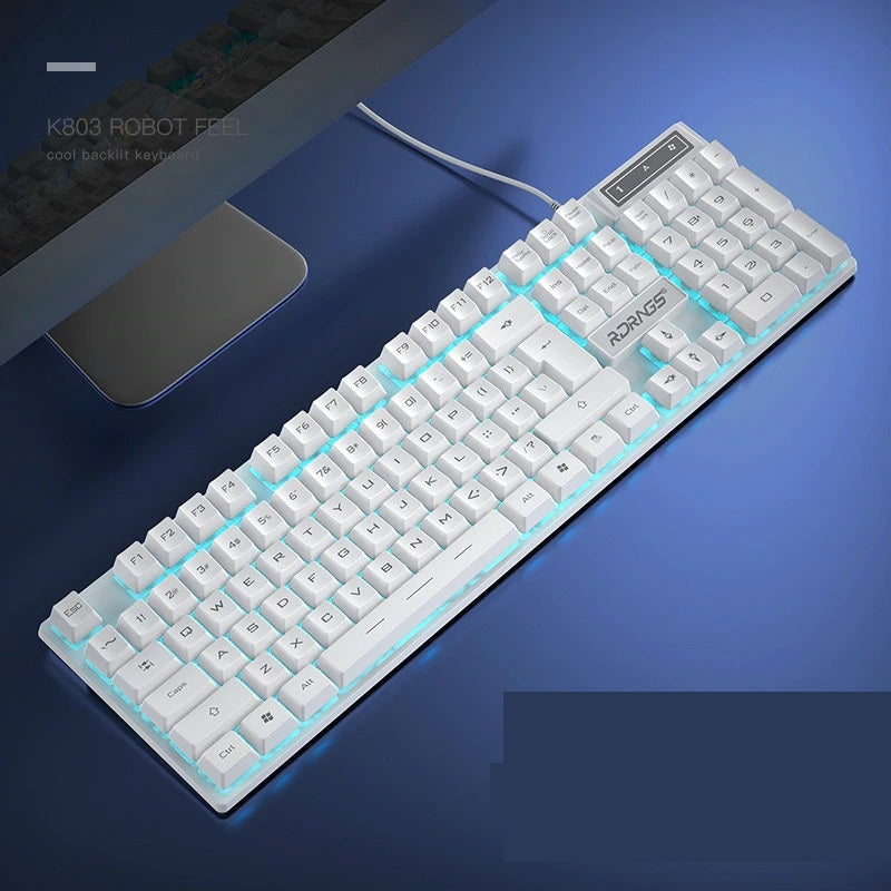 NovaTech – RGB-bakgrundsbelyst mekaniskt speltangentbord