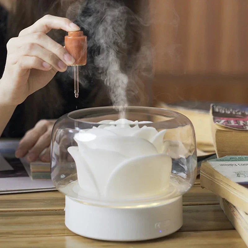 AromatiqueMist - Ultraljudsdoftdiffusor med mild glöd