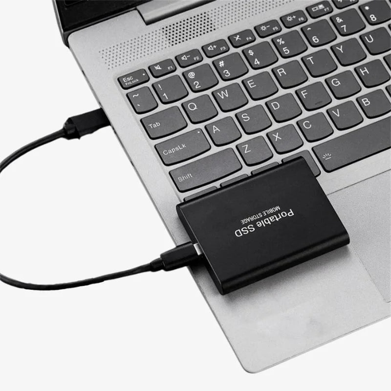 Kompakt extern SSD – Bärbar datalagring med hög hastighet
