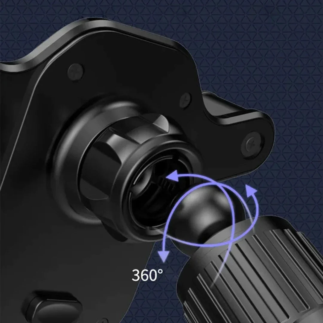 Handsfree-telefonhållare för bilen med justerbar fläkt – Komfortlösning för resor