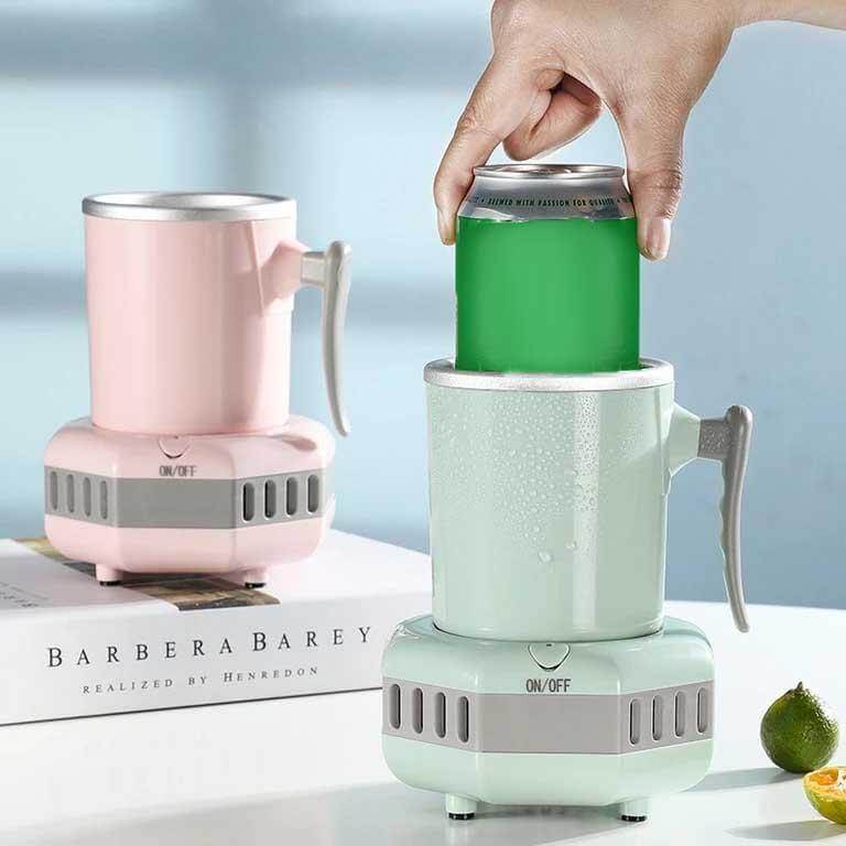 ChillMate – Bärbar mini-dryckskyl | Snabb dryckeskyl för skrivbord, kontor och bil
