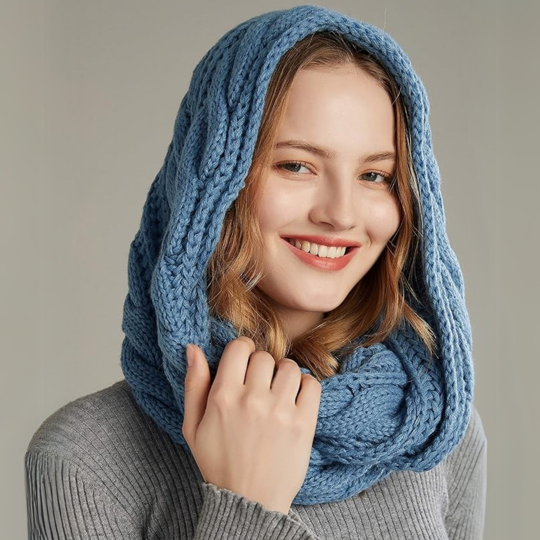 Ribbad vintersjal – Varm och mångsidig halsduk för kallt väder