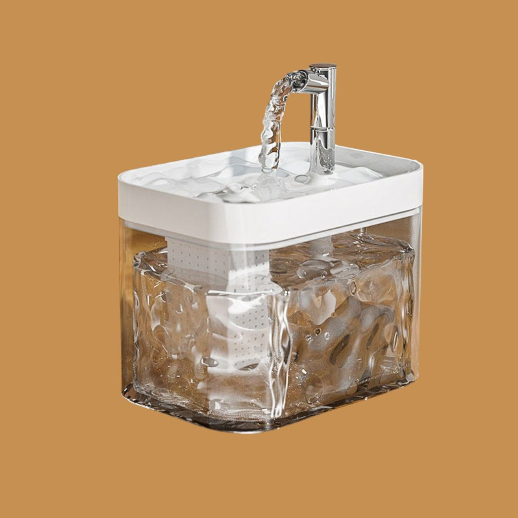 Smart automatisk vattenfontän för husdjur - kontinuerligt flöde för katter och hundar