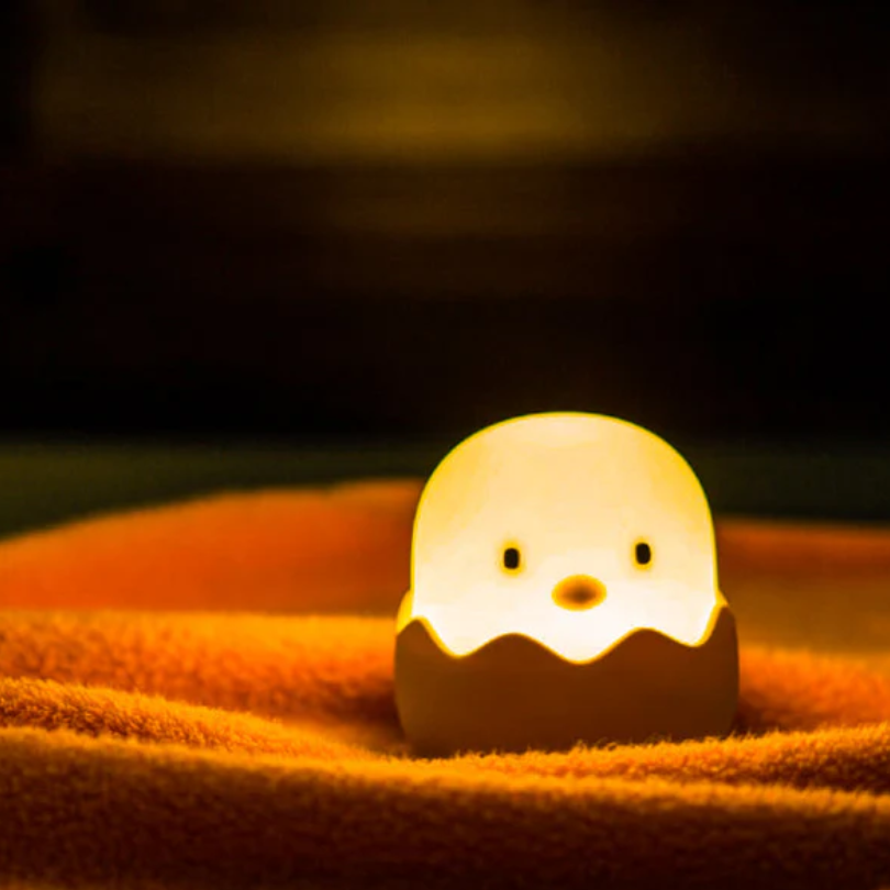 Spooky Shell Glow – Beröringsaktiverad LED-nattlampa