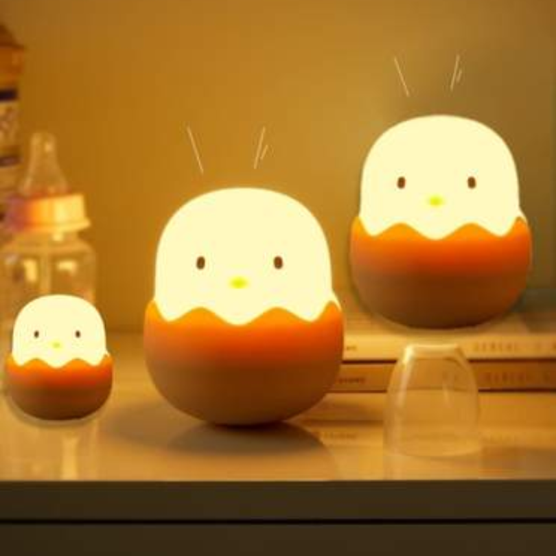 Spooky Shell Glow – Beröringsaktiverad LED-nattlampa