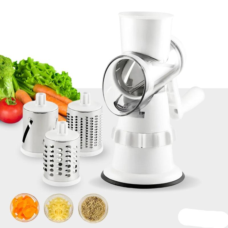 VeggieTrinity Klipp, strimla och mal som ett proffs!