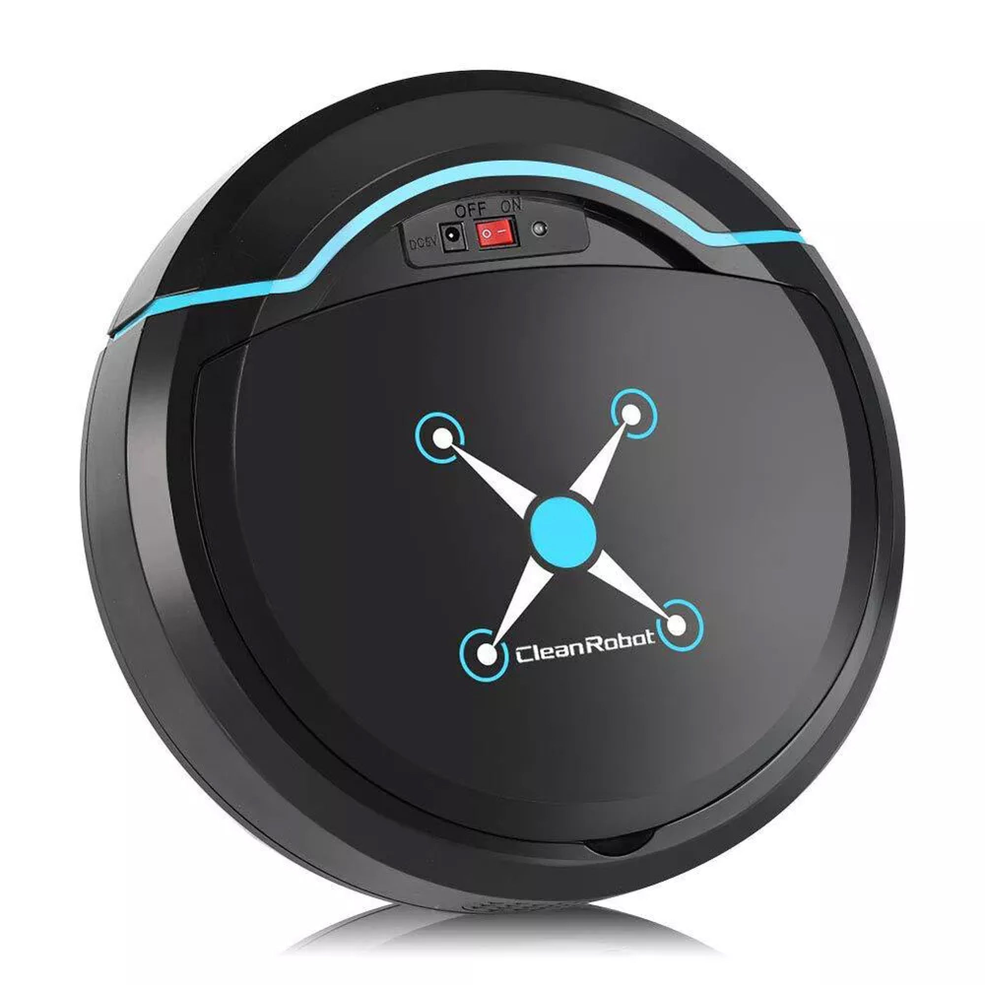 Smart robotdammsugare - Automatisk golvsopmaskin med kraftfull sugfunktion och självladdning