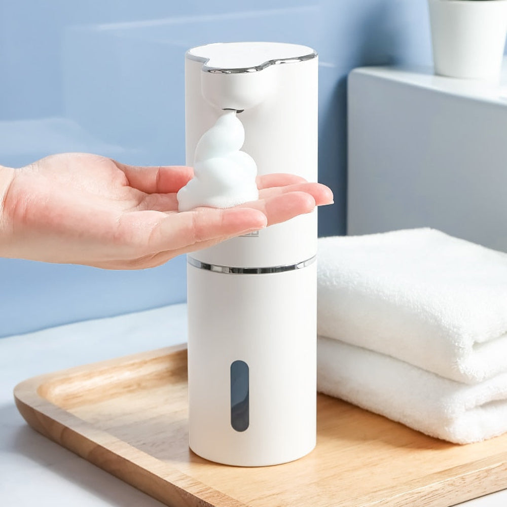 Automatisk skumtvålsdispenser – Smart handtvättsenhet för kök och badrum