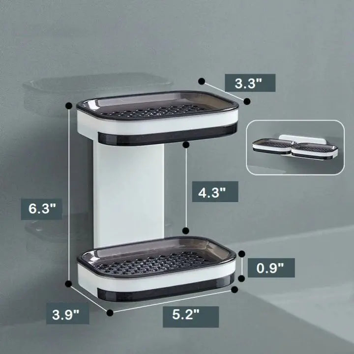 AquaFlow - Väggmonterad tvålhållare