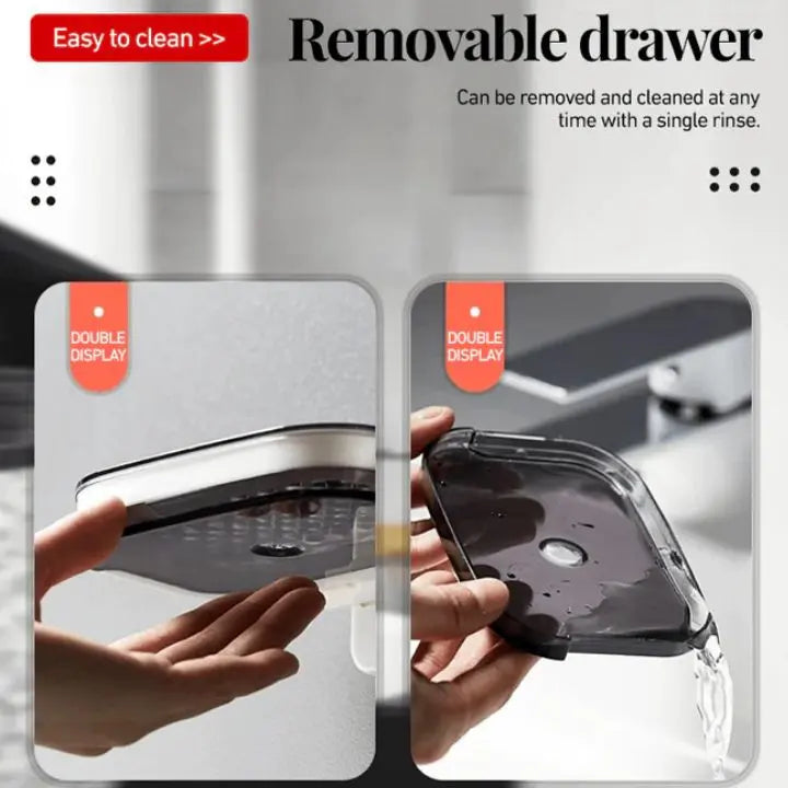 AquaFlow - Väggmonterad tvålhållare