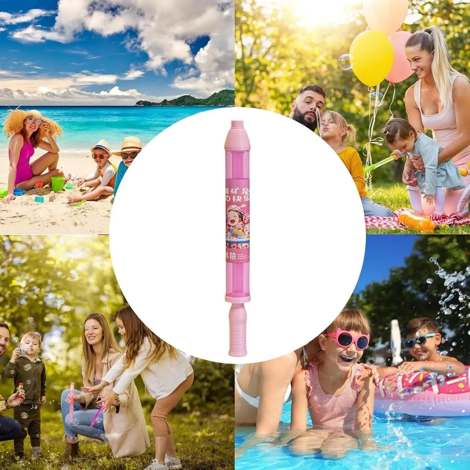 Högtryckssprutpistol – Rolig utomhusblötläggning för pool, trädgård och sommarlek