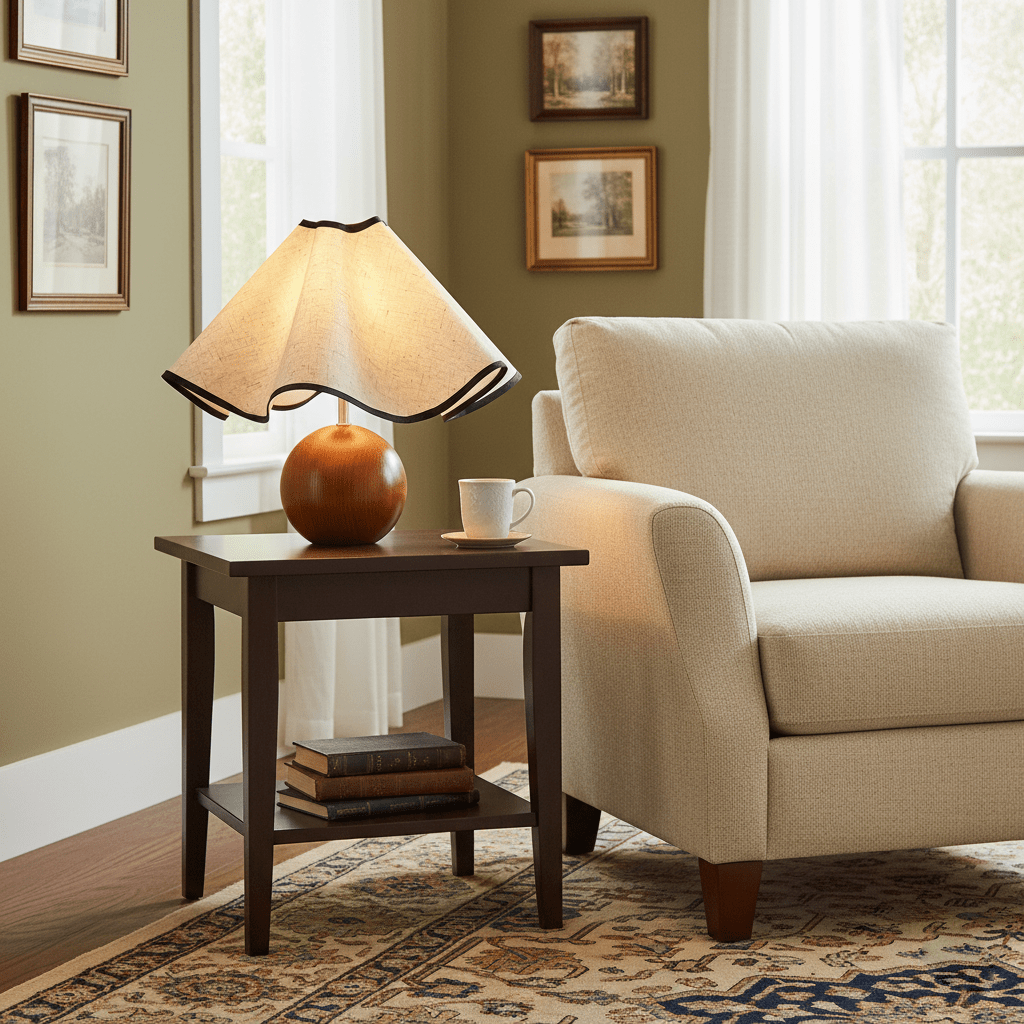 Minimalistisk böjd bordslampa – Elegant accentbelysning för moderna hem