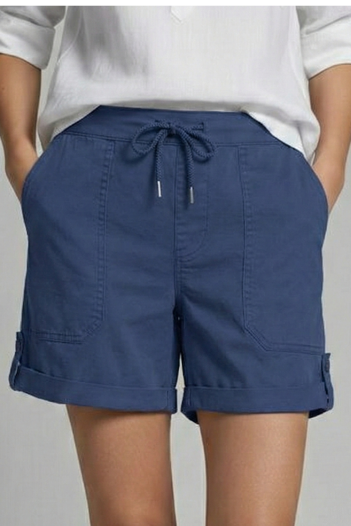Bekväma sommarshorts för kvinnor – Justerbar dragsko i avslappnat mode