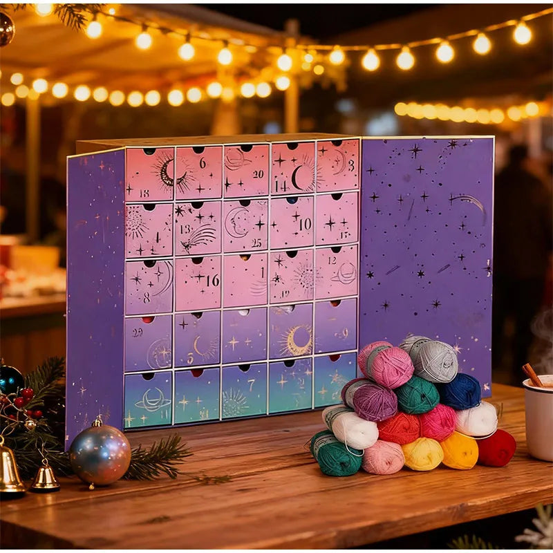 Vinterprojektstickset – 25-dagars pysselupplevelse under semestern