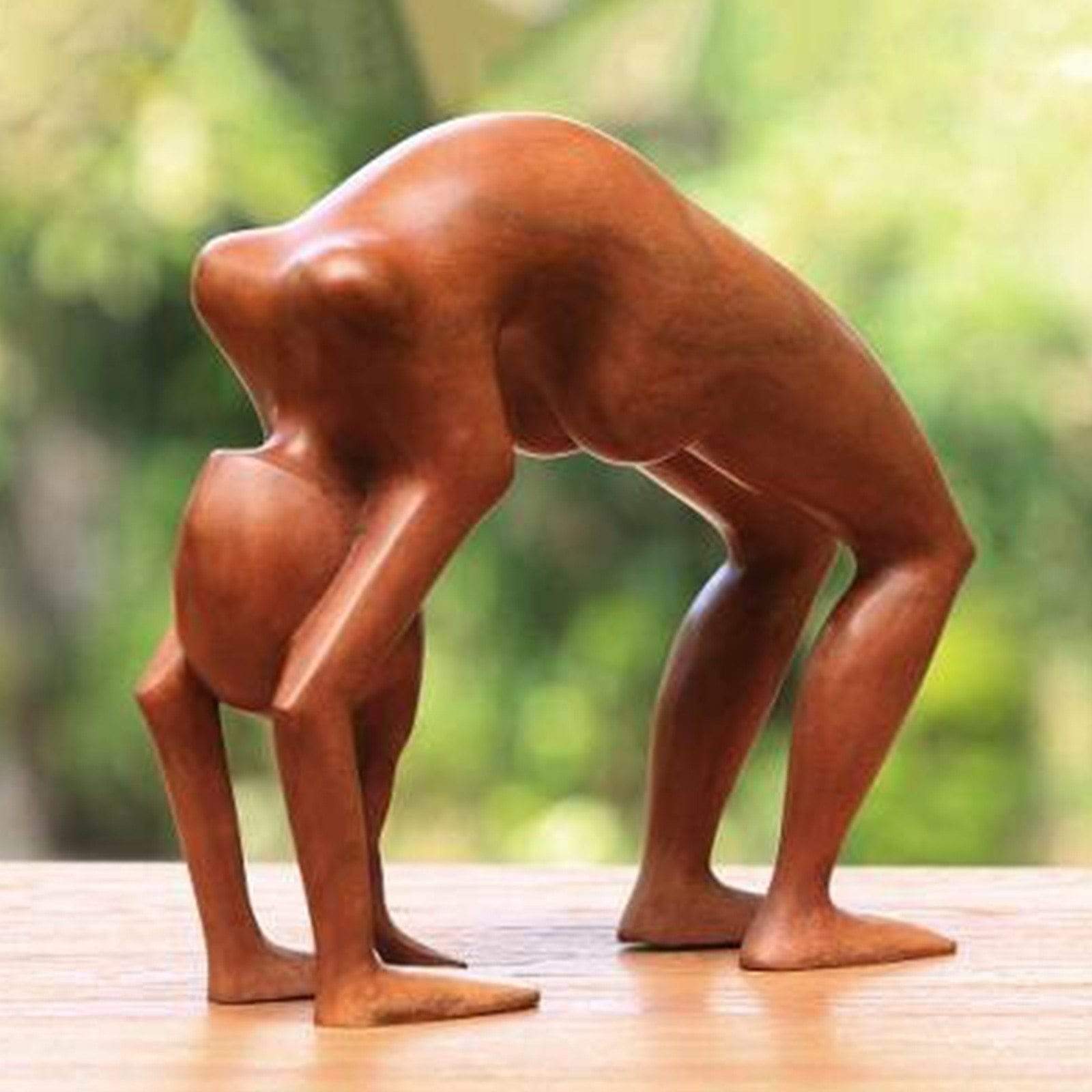 SerenityFlow – Handgjord yogapositionsdekorationsset