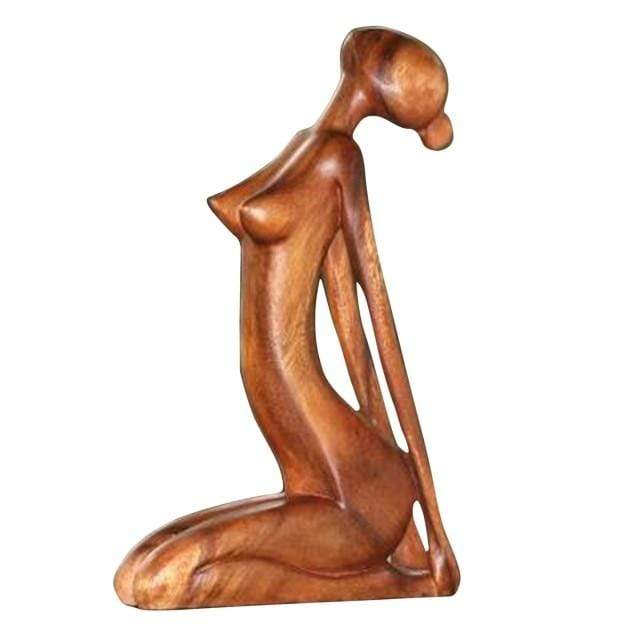 SerenityFlow – Handgjord yogapositionsdekorationsset