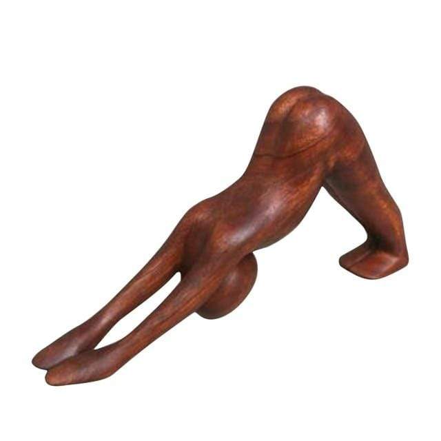 SerenityFlow – Handgjord yogapositionsdekorationsset
