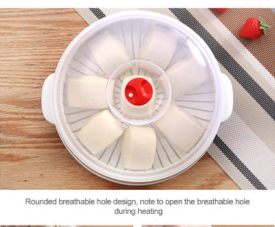 Ångbehållare för mikrovågsugn – tidsbesparande lösning för hälsosam matlagning