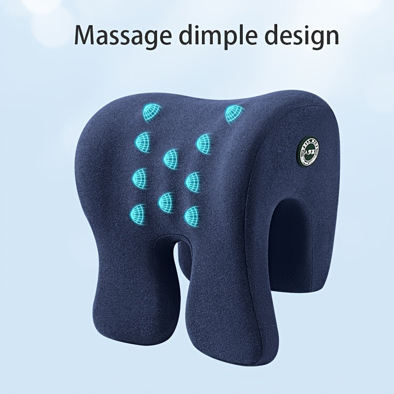 Ergonomisches Bürostuhlkissen-Set – Stützende Kopfstütze & Sitzpolster