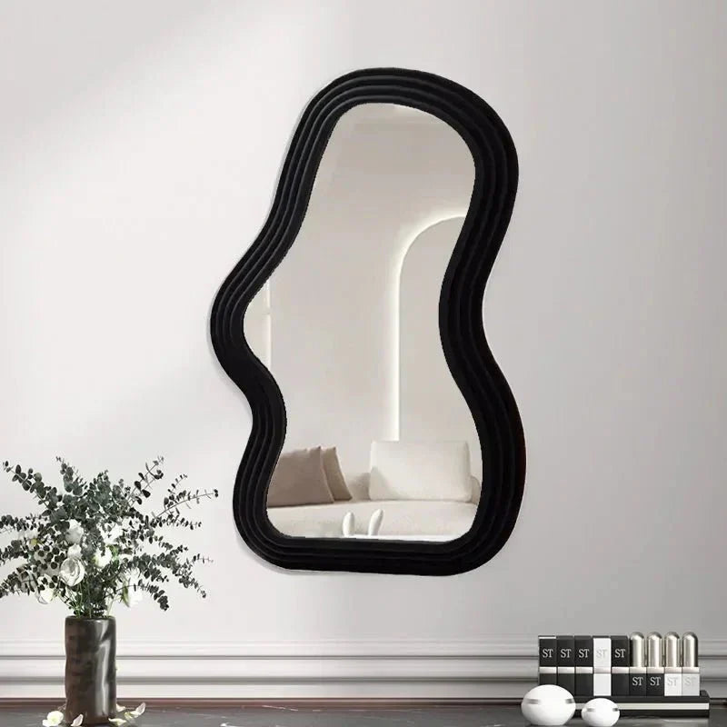AuraGlow Cloud sminkspegel – Estetisk abstrakt design