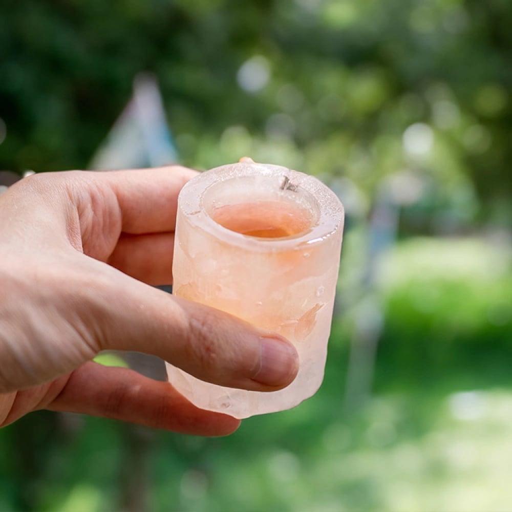 1+1 GRATIS | ChillShots Silikonform – Wiederverwendbarer Eis-Schnapsglas-Maker