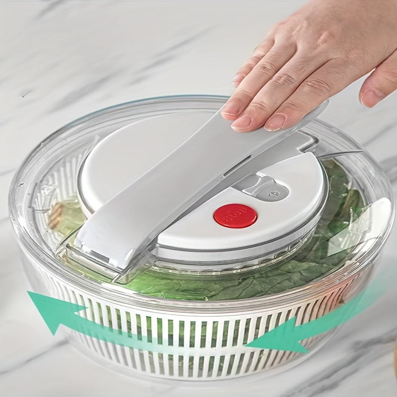 SpinFresh – 3-i-1 salladscentrifug, grönsakstork och multifunktionell durkslag