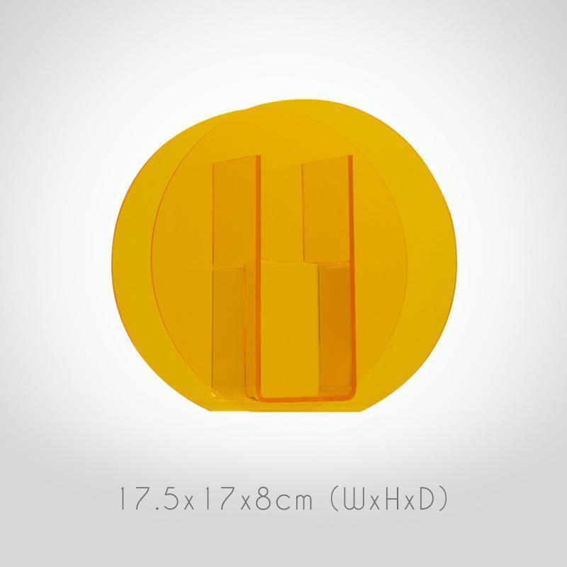 Levande akryl geometrisk blommig vas