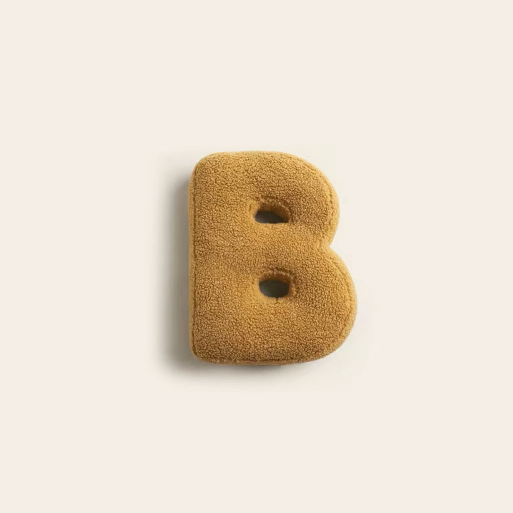 Alphabet Design Sofa Cushion