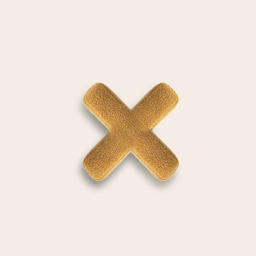 Alphabet Design Sofa Cushion