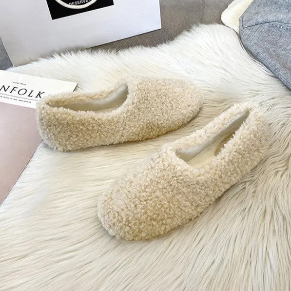 Snygga vinterskor – Bekväma ballerinaskor