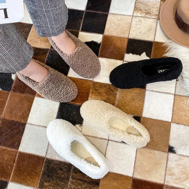 Snygga vinterskor – Bekväma ballerinaskor