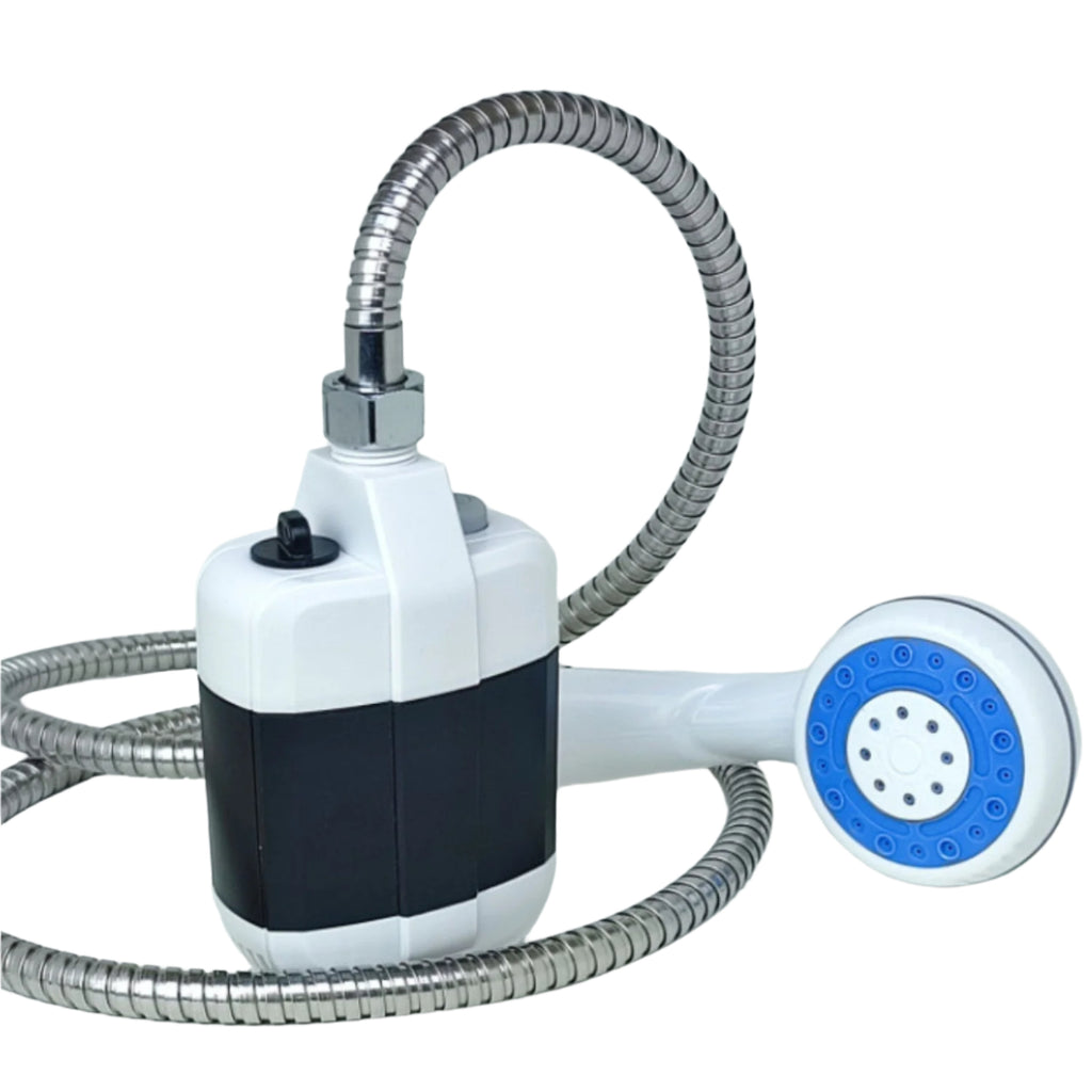 Aquacharge bärbar elektrisk dusch: ultimat usb-laddningsbar dusch för utomhus- och hemmabruk