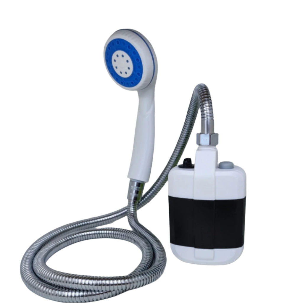 Aquacharge bärbar elektrisk dusch: ultimat usb-laddningsbar dusch för utomhus- och hemmabruk