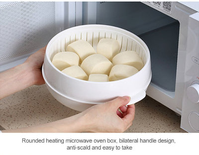 Ångbehållare för mikrovågsugn – tidsbesparande lösning för hälsosam matlagning