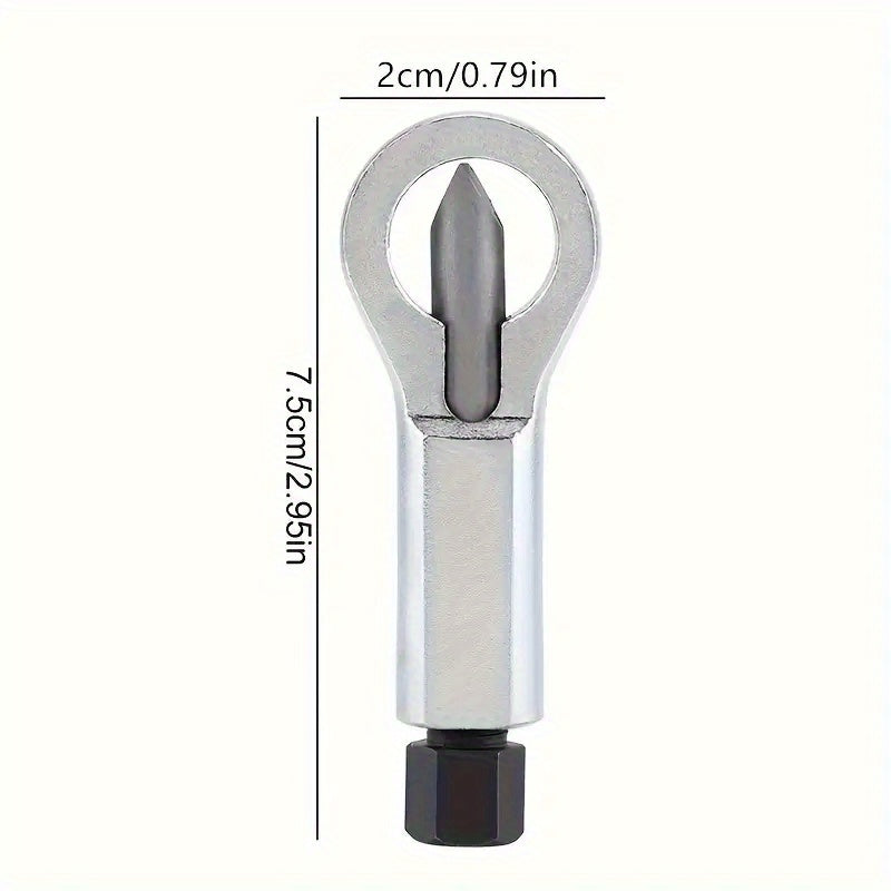 Kraftigt nötknäckarverktyg – Manuell skruvdriven mutterklyv med komfortgrepp