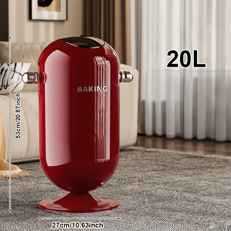 Rullande soptunna med lock – Stor sop- och förvaringsbehållare på hjul