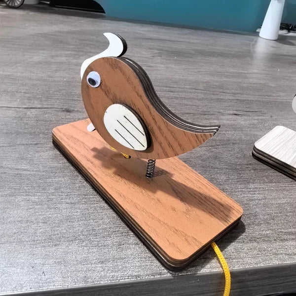 Rustik dörrklocka i trä – Dekorativ klocka för hem och café